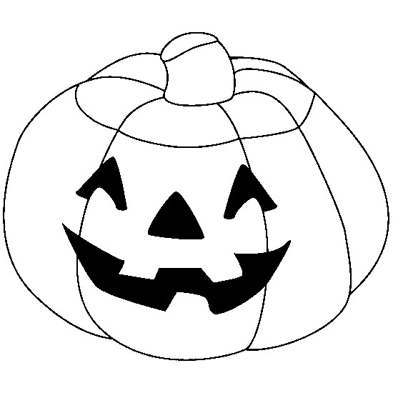 Coloriage et dessins gratuits Citrouille d'Halloween à découper à imprimer