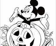 Coloriage et dessins gratuit Free coloring pages of disney halloween à imprimer