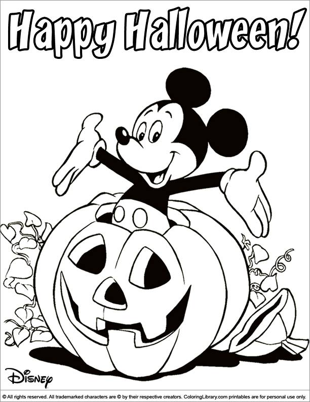 Coloriage et dessins gratuits Free coloring pages of disney halloween à imprimer