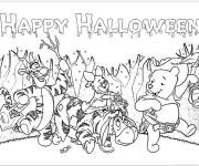 Coloriage Super héros Disney Halloween