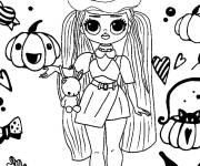 Coloriage Candylicious Halloween pour filles