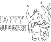 Coloriage Halloween pour petit &agrave; colorier