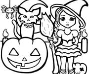 Coloriage Halloween pour petit en ligne gratuit