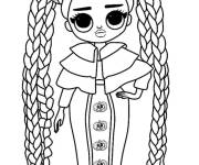 Coloriage LOL OMG Halloween pour petit