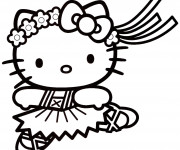 Coloriage Hello Kitty Princesse