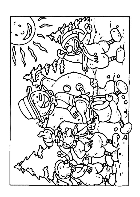 Coloriage Bottes D Hiver