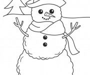 Coloriage et dessins gratuit Hiver Neige 35 à imprimer