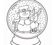 Coloriage Hiver Neige 41