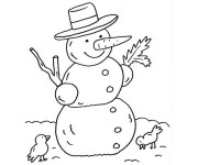 Coloriage Hiver Neige 44