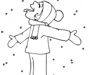 Coloriage Hiver Neige 50