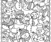 Coloriage Hiver Neige 52
