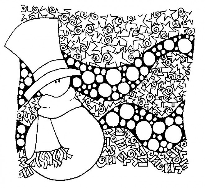 Coloriage Hiver Neige mandala dessin gratuit à imprimer Coloriage Hiver Neige mandala dessin gratuit à imprimer