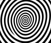 Coloriage Activit&eacute; illusion optique