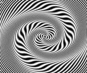 Coloriage Clip ligne d'illusion d'optique