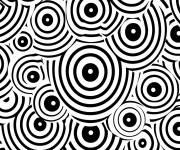 Coloriage Conception Illusion d'optique