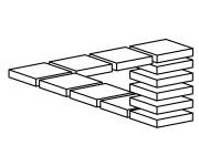 Coloriage Construction Illusion d'optique