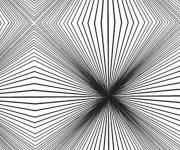 Coloriage Croquis d'Illusion d'optique