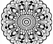 Coloriage Fascinant illusion d'optique