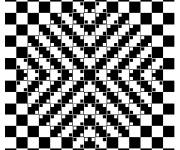 Coloriage et dessins gratuit Illusion d'optique bulge à imprimer