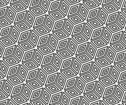 Coloriage Illusion d'optique de tapis