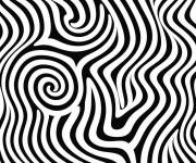 Coloriage Illusion d'optique des beaux arts