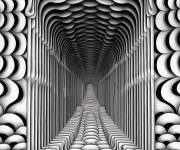Coloriage Illusion d'optique pour les petits artistes