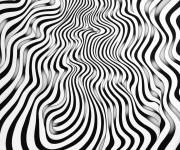Coloriage Illusion d'optique rayonnant surr&eacute;el