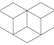 Coloriage et dessins gratuit Illusion d'optique simplifi&eacute; à imprimer