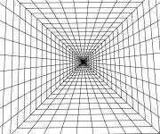 Coloriage Illusions d'optique &eacute;mouvante