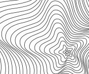 Coloriage Illusions d'optique en texture