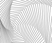 Coloriage Illusions d'optique GS