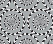 Coloriage Illusions d'optique hypnotique