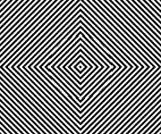Coloriage Illusions d'optique impressionnante