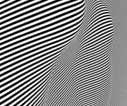 Coloriage Illusions d'optique inclinaison