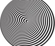 Coloriage Illusions d'optique sph&eacute;rique