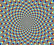 Coloriage Image Illusions d'optique imprimable gs