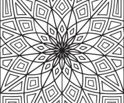 Coloriage IO &agrave; motif