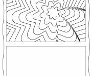 Coloriage Mod&egrave;le Illusion d'optique &agrave; complter