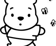 Coloriage B&eacute;b&eacute; Winnie Disney &agrave; imprimer