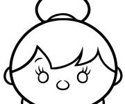 Coloriage Tinkerbell Tsum Tsum Disney