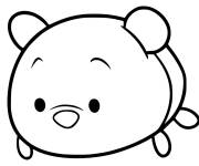 Coloriage Winnie Tsum Tsum gratuit