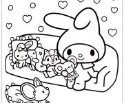 Coloriage Des Animaux Si Mignons Kawaii