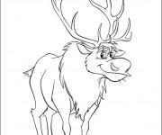 Coloriage Sven Cref en couleur