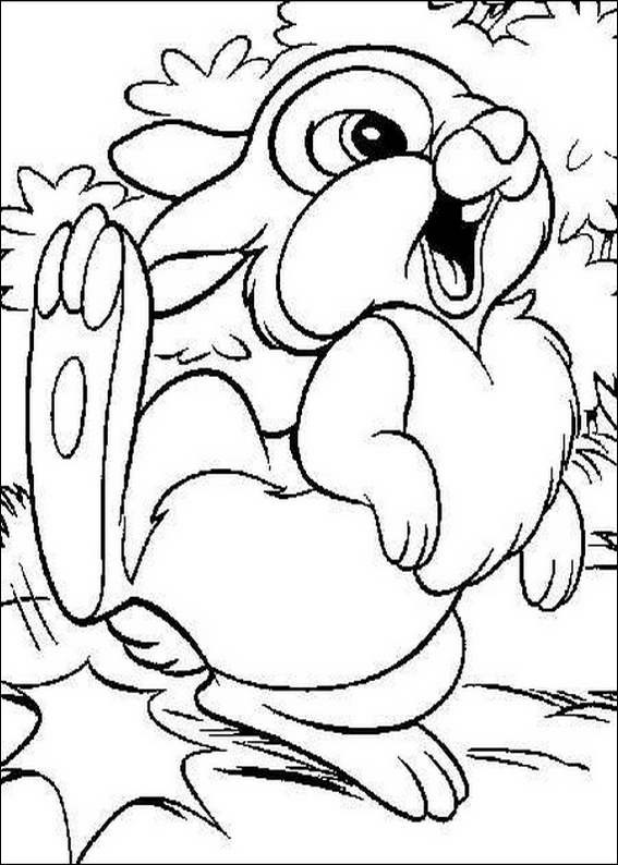 Coloriage Lapin Mignon gratuit à imprimer liste 20 à 40