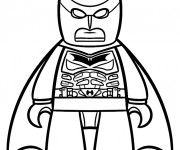Coloriage et dessins gratuit Lego Batman dessin animé à imprimer