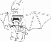 Coloriage Lego Batman en couleur