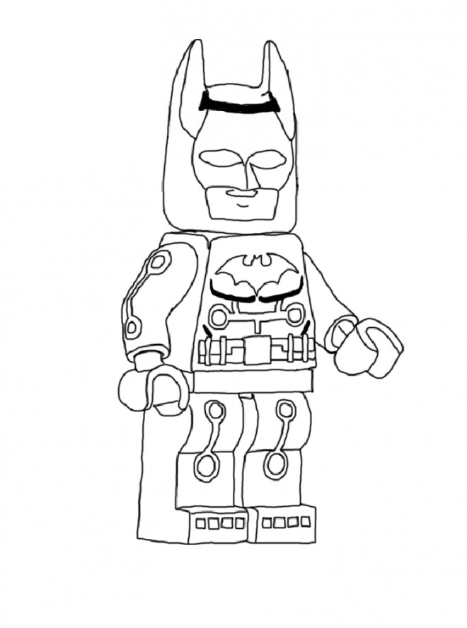 Coloriage Lego Batman gratuit à imprimer liste 20 à 40