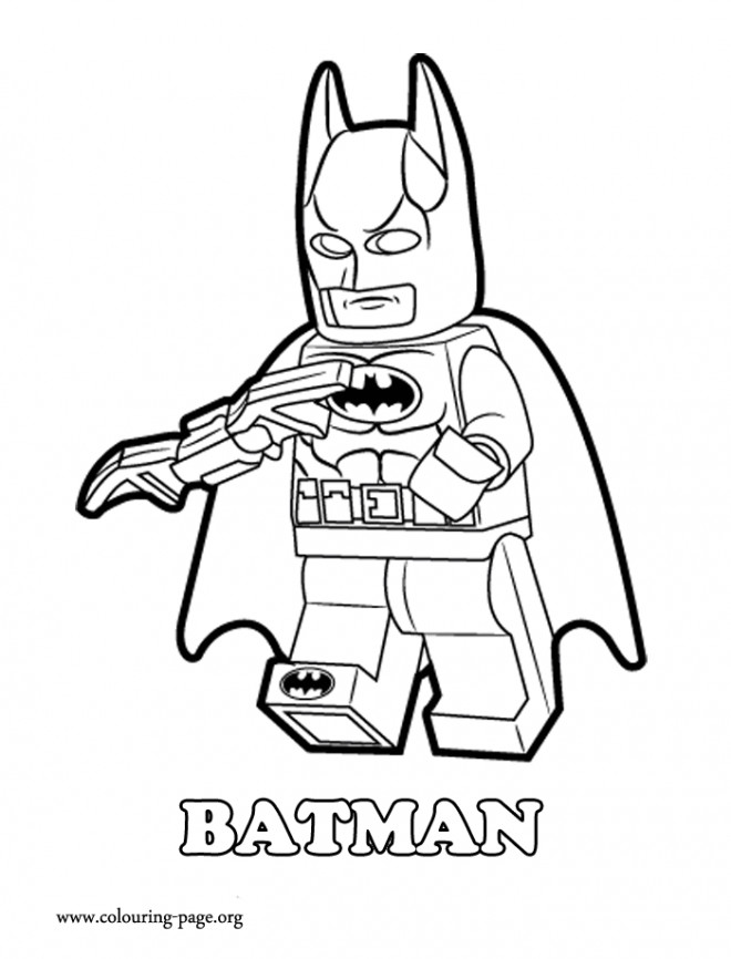 Coloriage Lego Batman Pour Enfant Dessin Gratuit à Imprimer