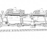 Coloriage Lego City Dépanneuse