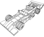 Coloriage Lego Formula 1